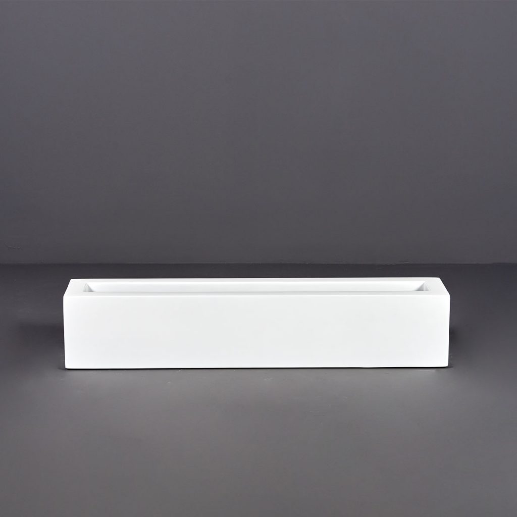 Narrow Rectangular Pot Salon Narrow Low Rectangular Planter | Creative Design Manufacturing