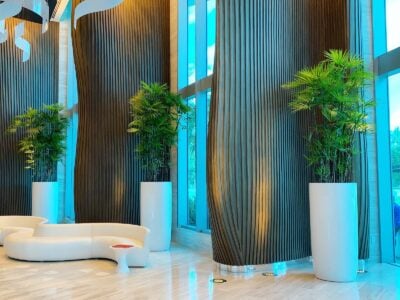 Innovating Interior Spaces: Fiberglass Planters for Designers and Developers